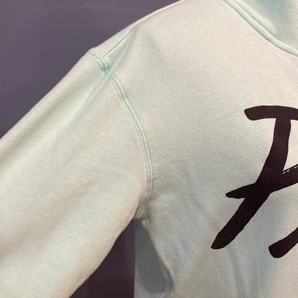 PINK Victoria's Secret Mint Green Sweatshirt - Picture 4 of 12